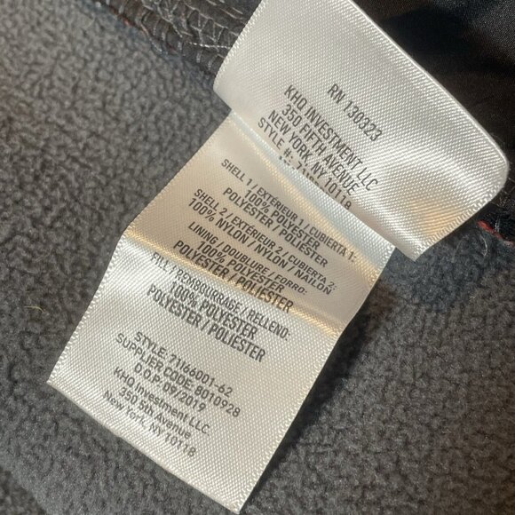 Spyder Mens Hydroweb Hybrid  Volcano Jacket Size XL Gray Red - Picture 10 of 11